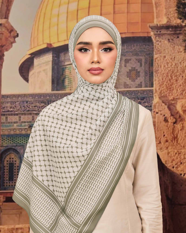 Kaffiyeh in Sahara Shawl