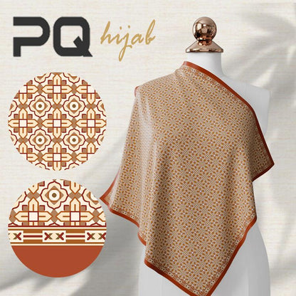 PANDA QUEENIE TUDUNG BAWAL PRINTED TUDUNG BAWAL CORAK PRINTED HIJAB COTTON VOILE PRINTED BAWAL NEW HIJAB nathalable hijab herlen hijab printed bawal cotton Square Flowy