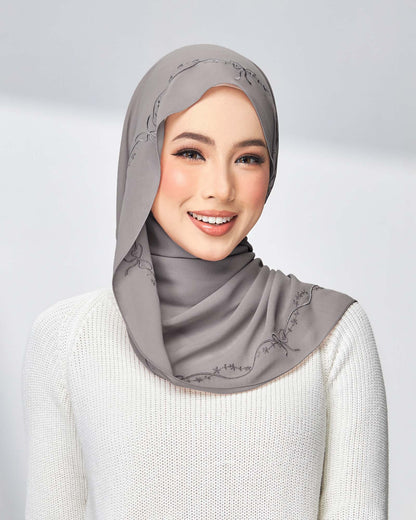 Elysian Pearl Chiffon Shawl