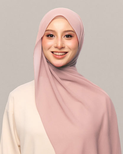 Safiyya Pearl Chiffon Shawl