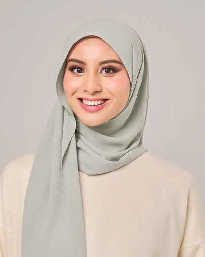 Ayra Hoodie Crepe Chiffon Shawl