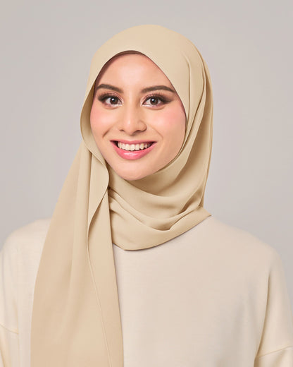 Ayra Hoodie Crepe Chiffon Shawl