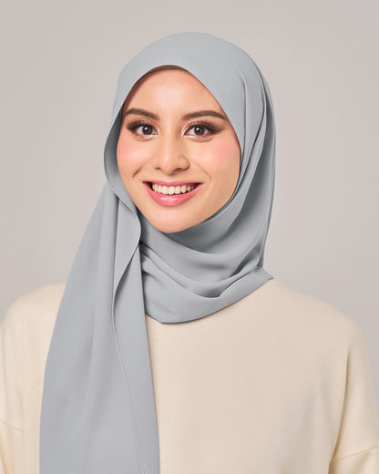 Ayra Hoodie Crepe Chiffon Shawl