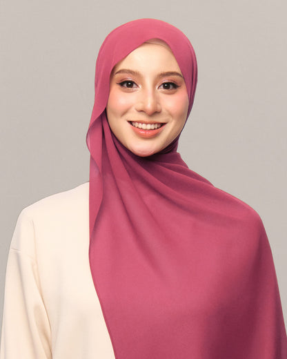 Safiyya Pearl Chiffon Shawl