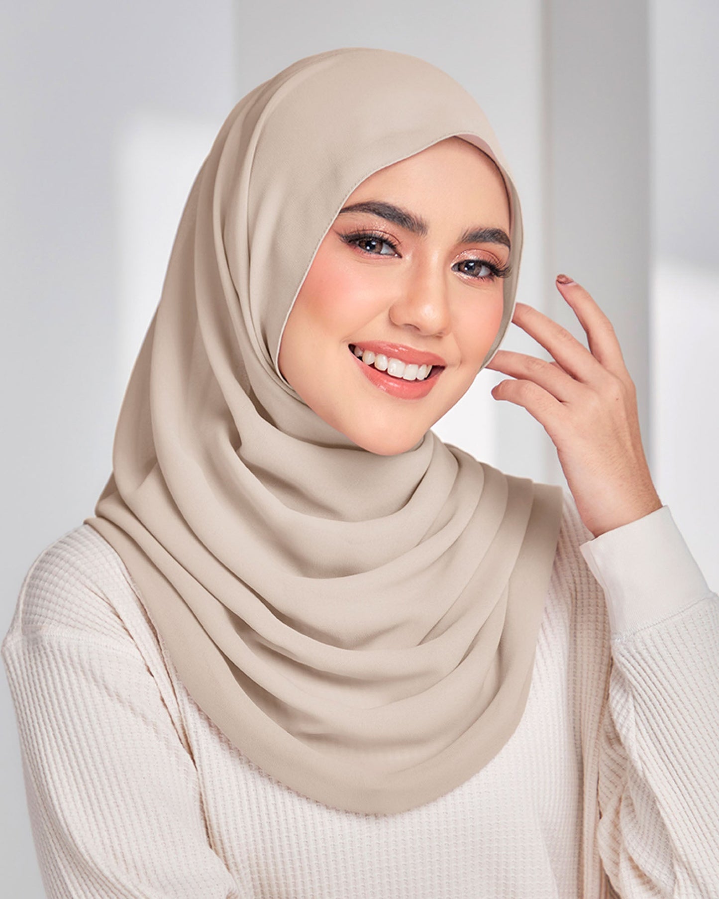 Carmilla Crepe Chiffon Shawl