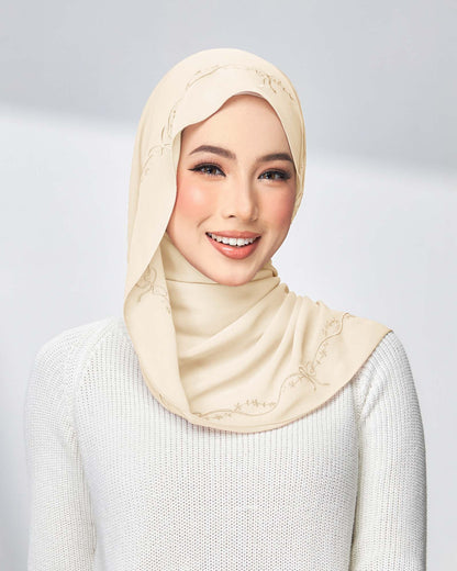 Elysian Pearl Chiffon Shawl