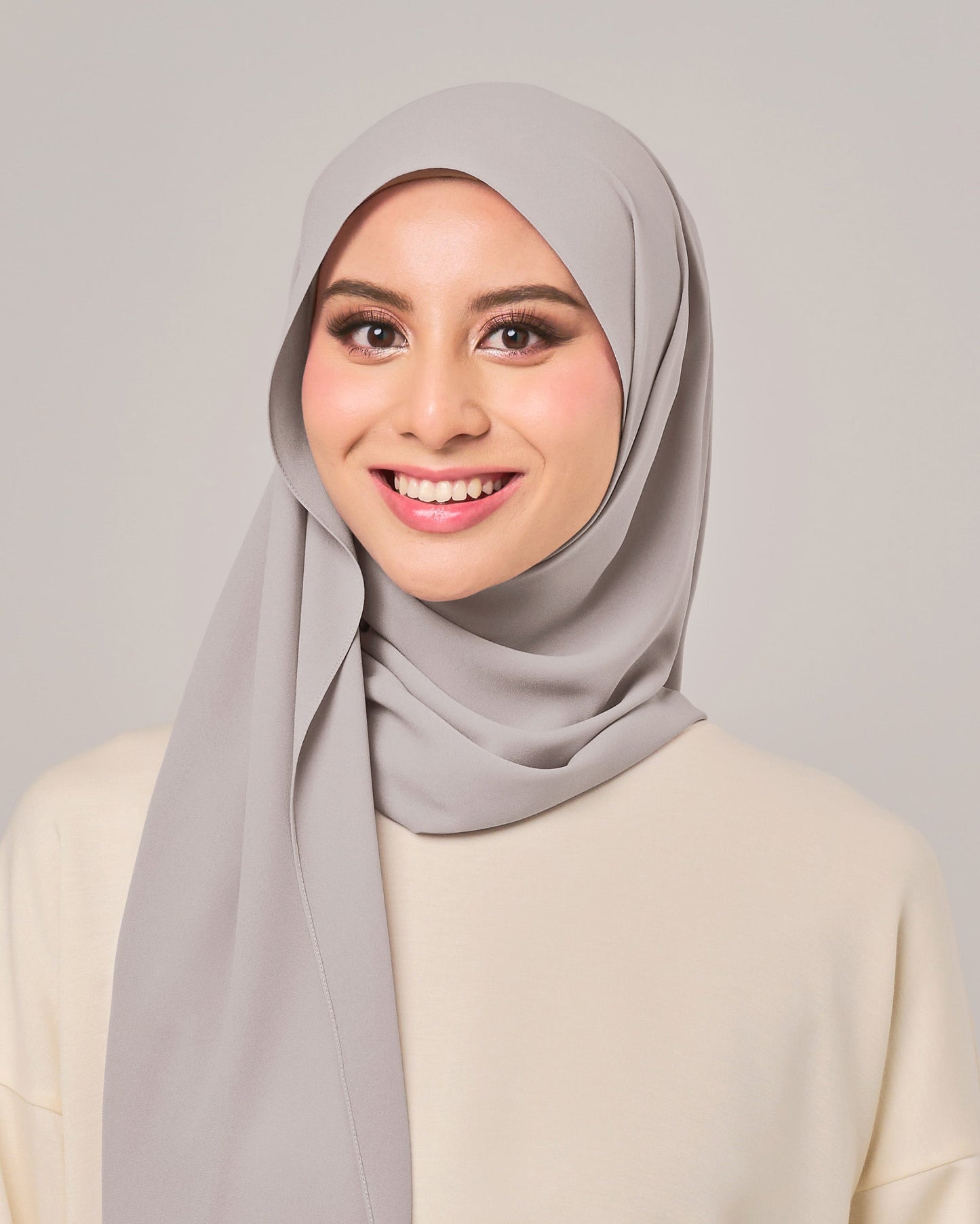 Ayra Hoodie Crepe Chiffon Shawl