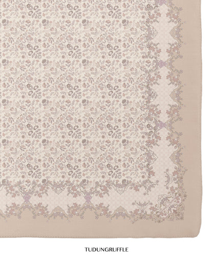 Henna in Jasmine Cotton Shawl