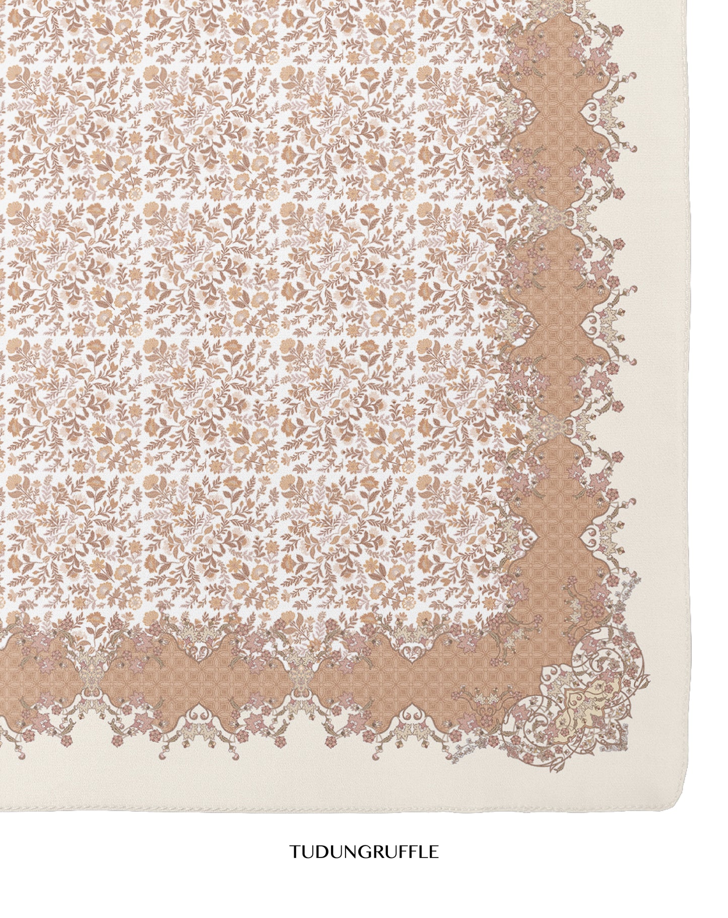 Henna in Lace Cotton Shawl