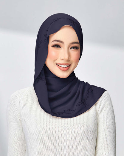 Elysian Pearl Chiffon Shawl