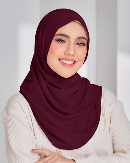 Carmilla Crepe Chiffon Shawl