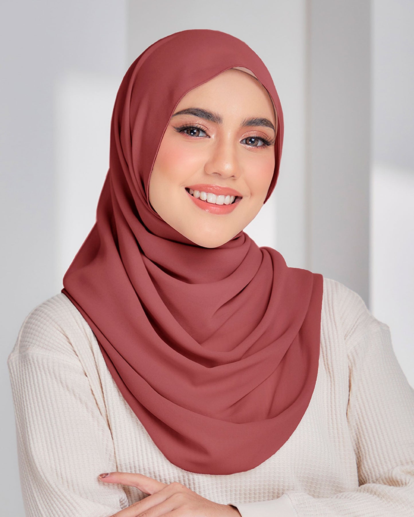 Carmilla Crepe Chiffon Shawl