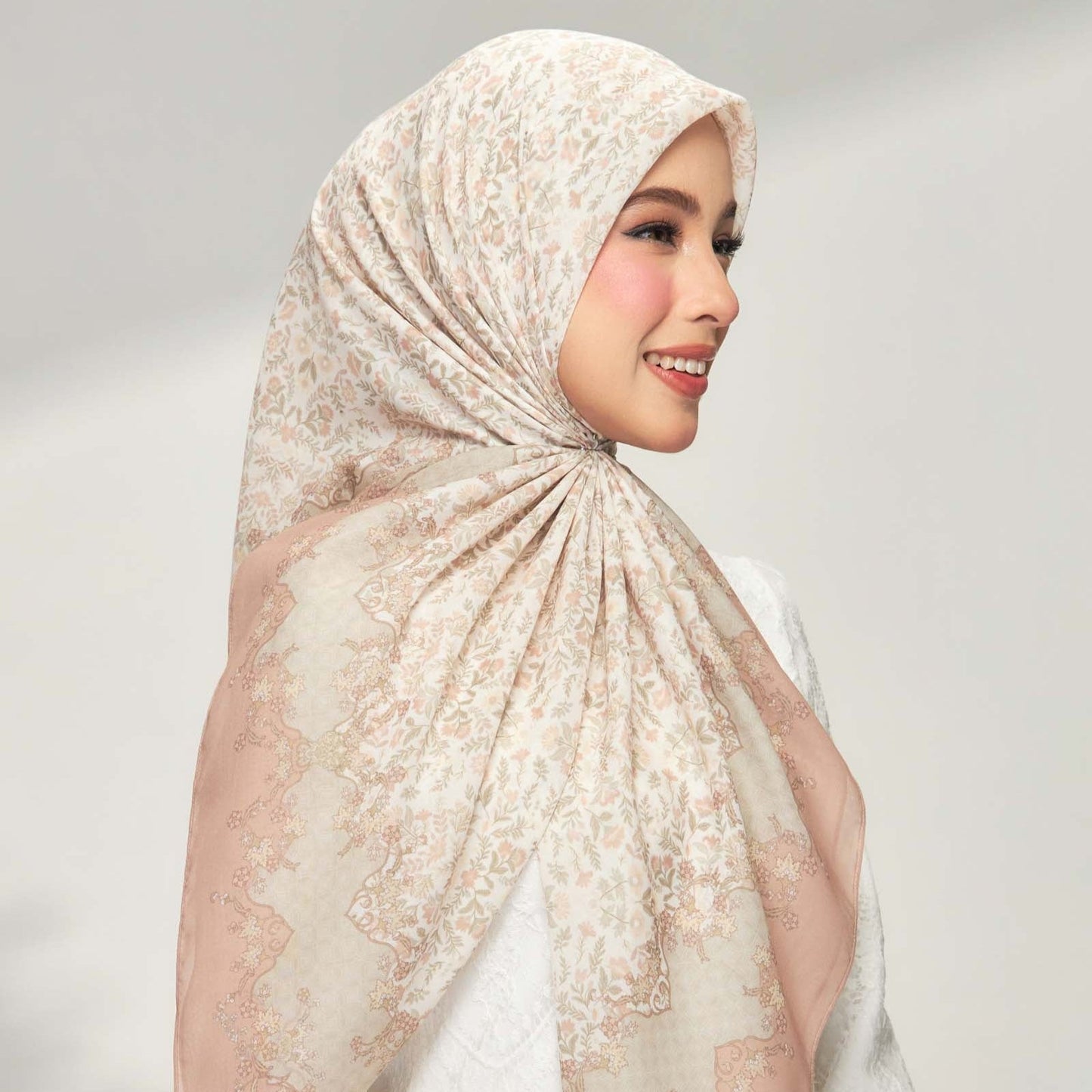 Henna in Mellow Cotton Shawl