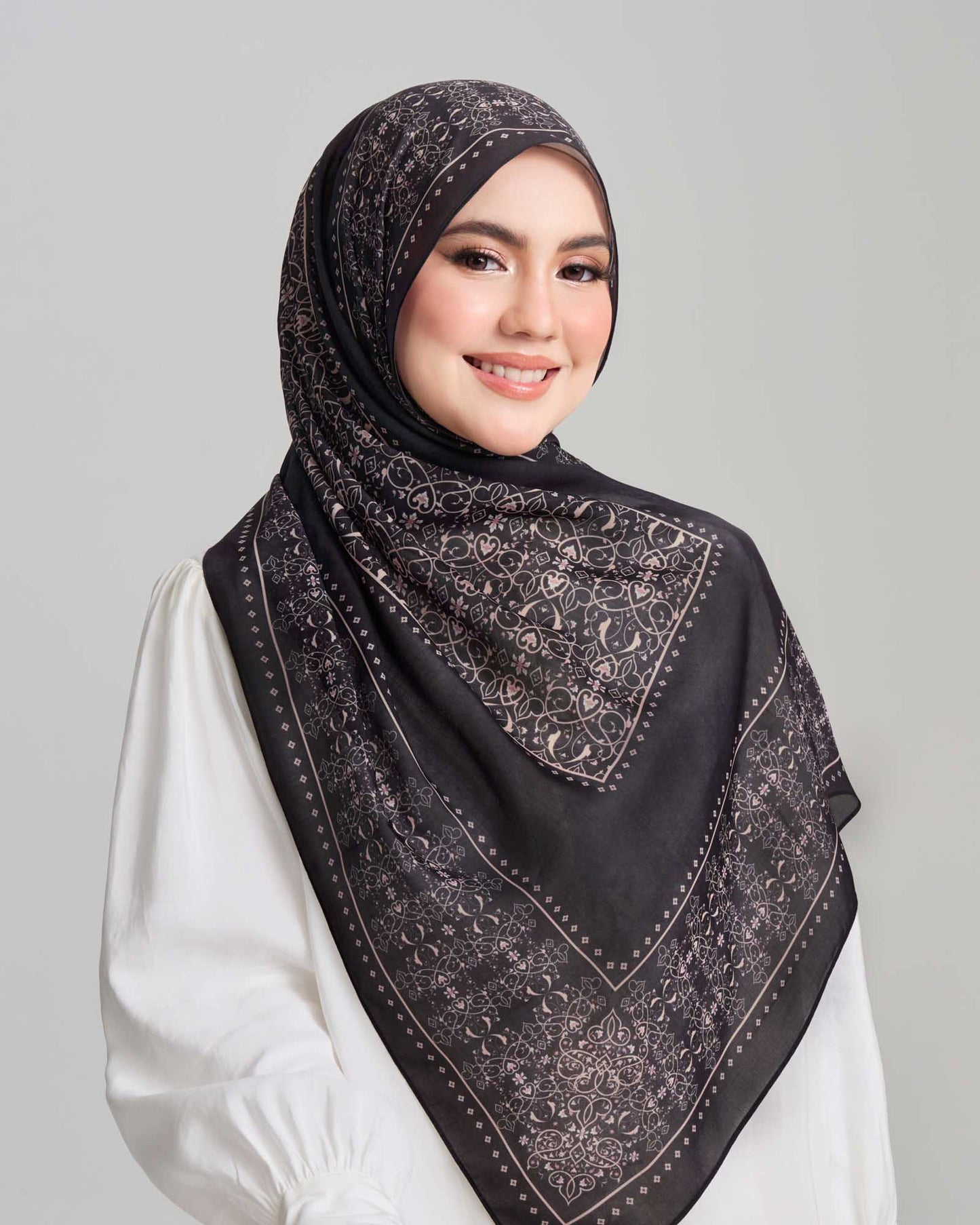 Vintage Garden in Olivia Cotton Shawl