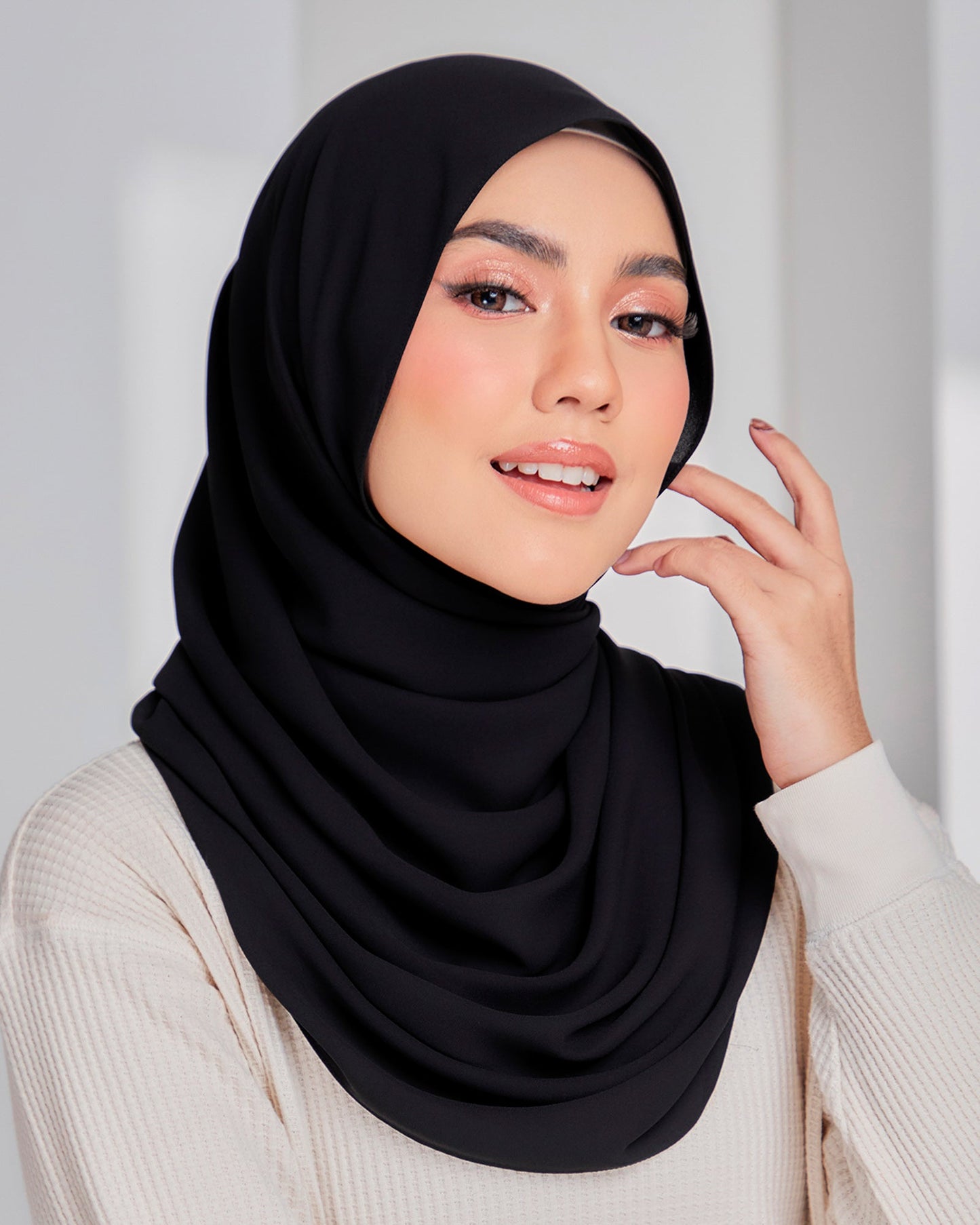Carmilla Crepe Chiffon Shawl