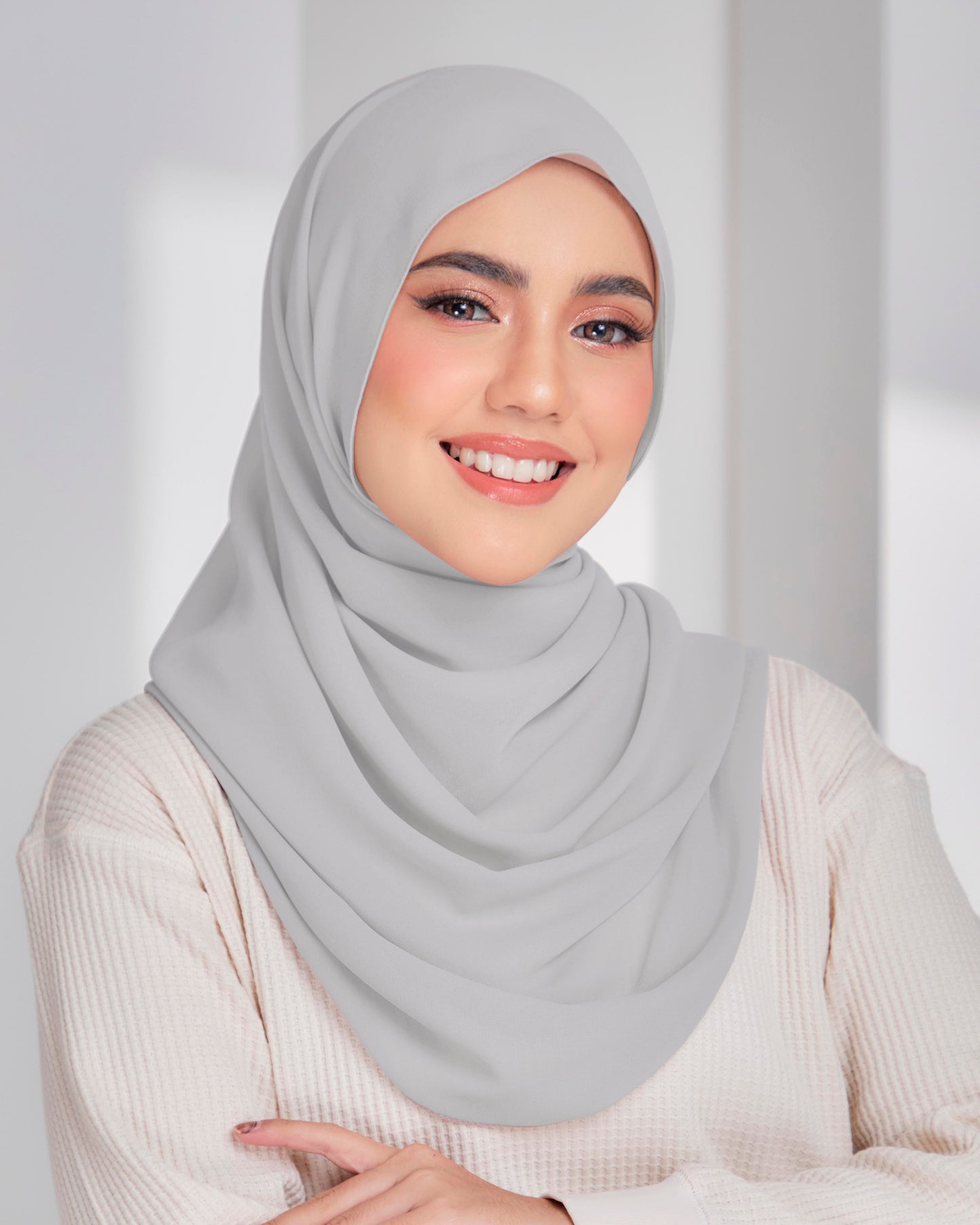 Carmilla Crepe Chiffon Shawl