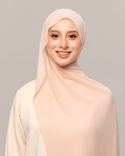 Safiyya Pearl Chiffon Shawl