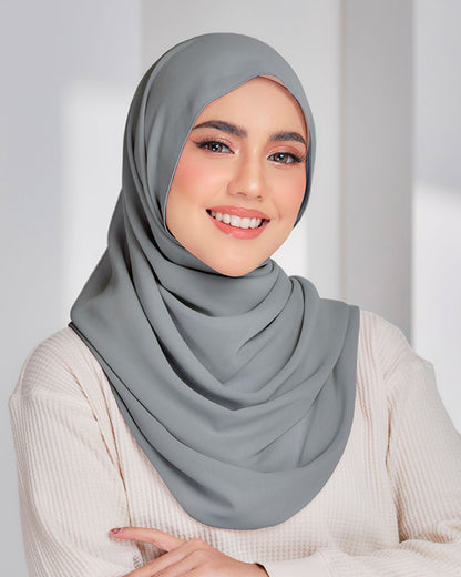 Carmilla Crepe Chiffon Shawl