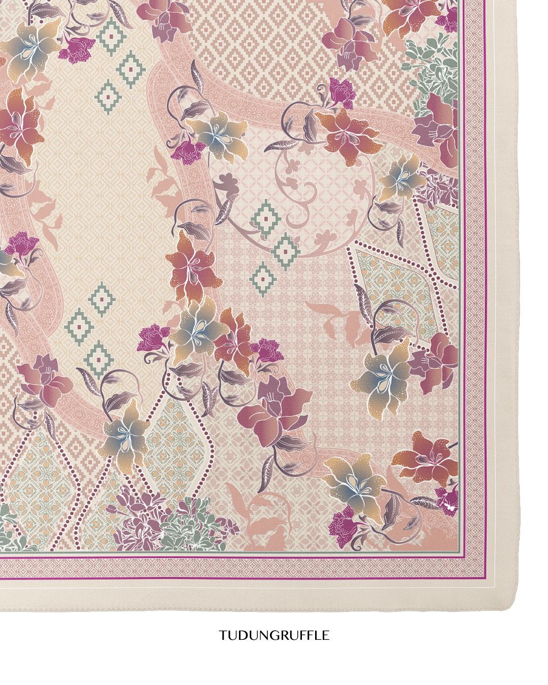 Serumpun in Rona Cotton Shawl