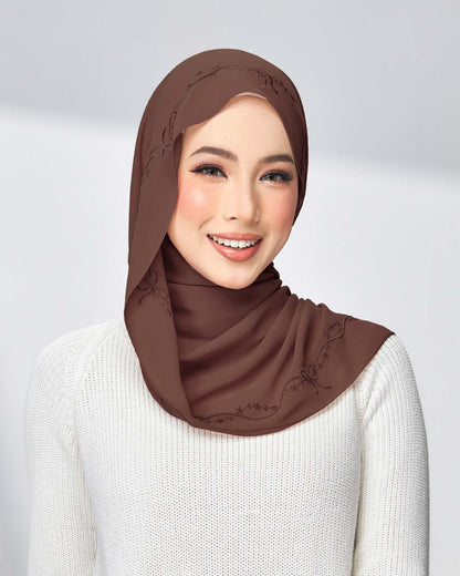 Elysian Pearl Chiffon Shawl