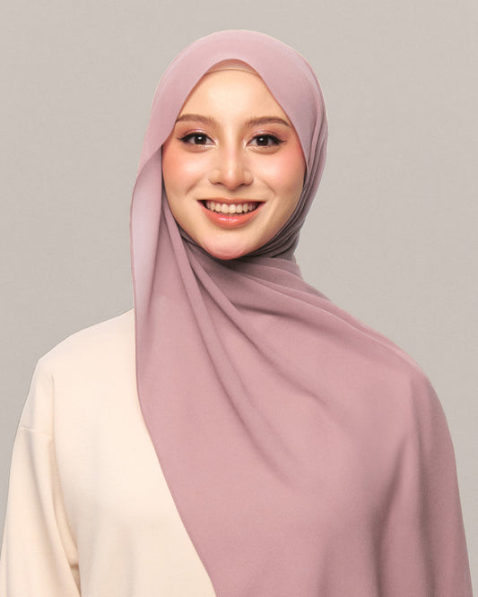 Safiyya Pearl Chiffon Shawl