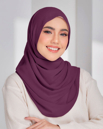 Carmilla Crepe Chiffon Shawl