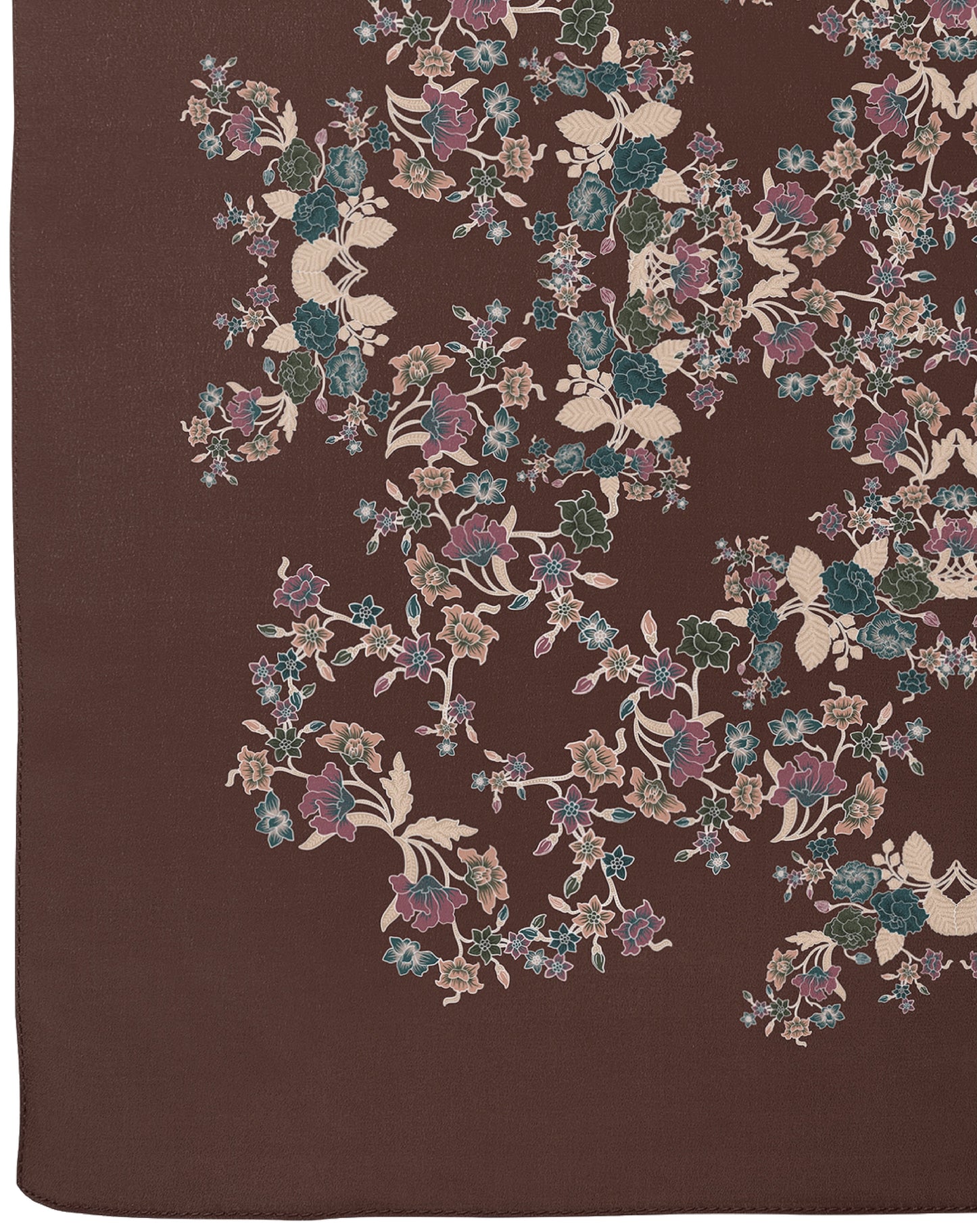 Gemala in Cendana Satin Shawl